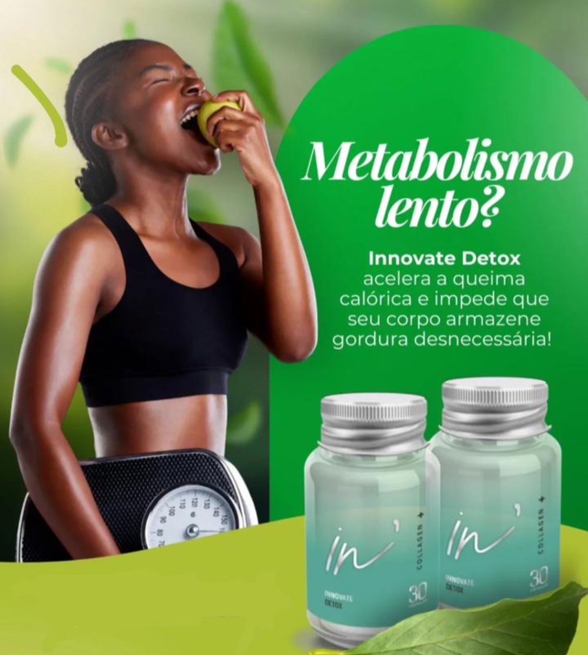In'novate Detox 30 Cápsulas