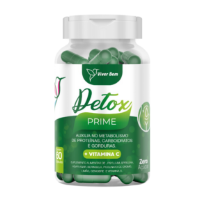 Detox Prime (Viver Bem) 60 cápsulas