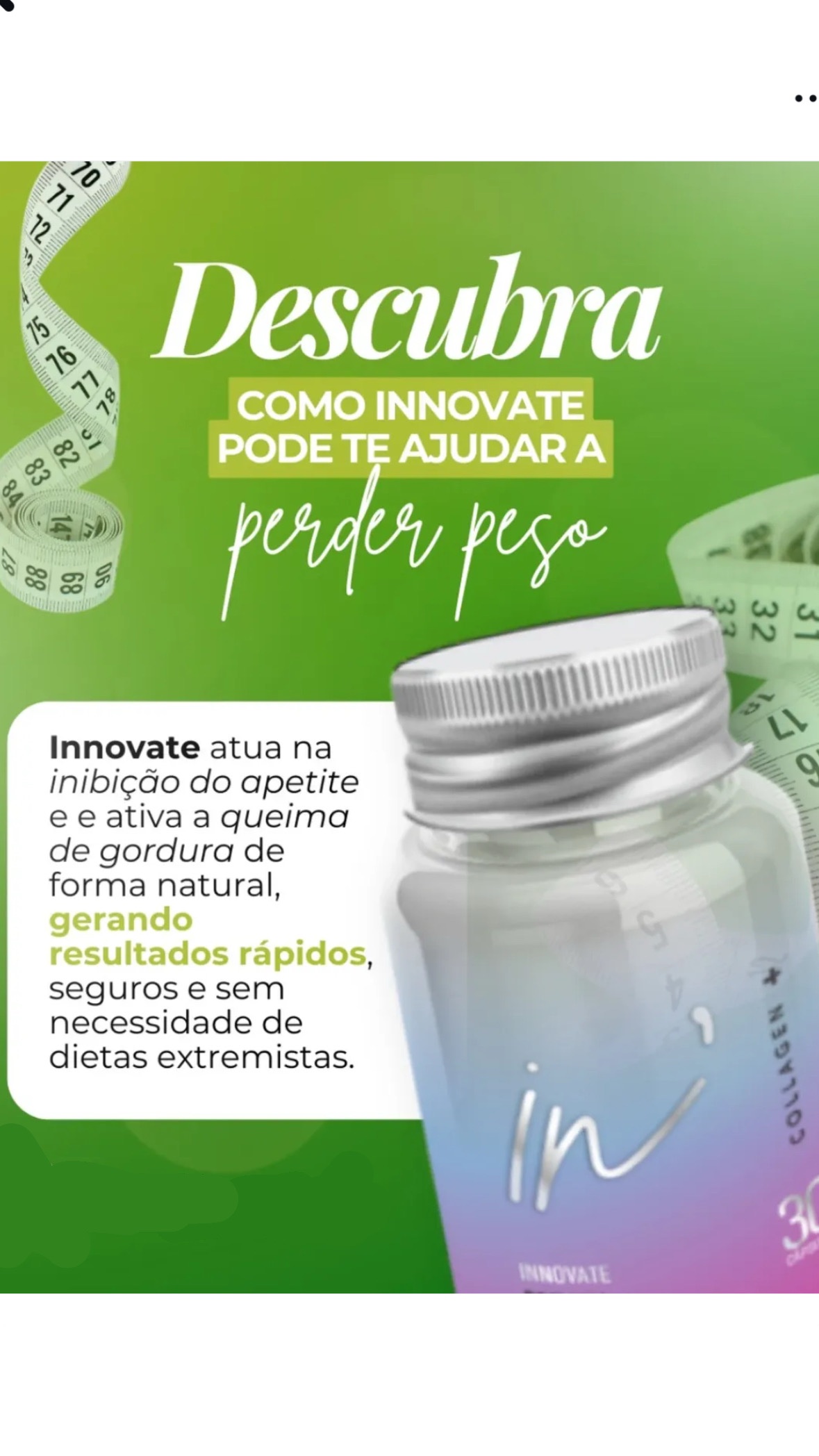 In'novate premium 30 cápsulas