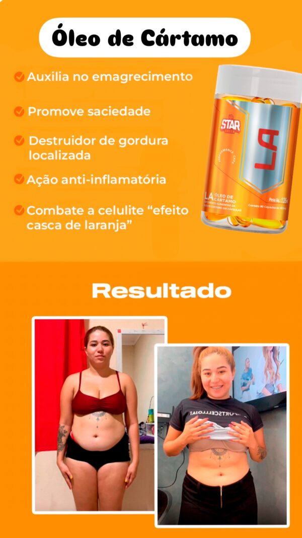 Óleo de Cártamo LA 90 cápsulas - Imagem 4