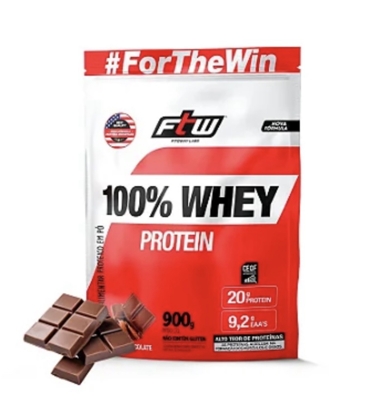 100% Whey Protein Leite Refil 900g - FTW