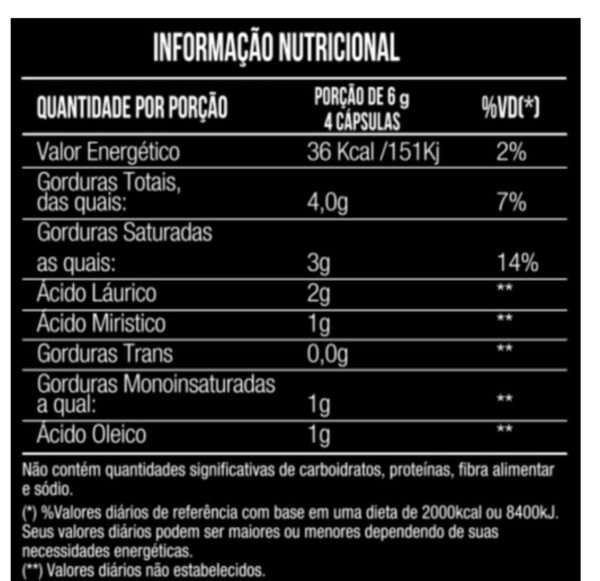 Óleo de Coco em cápsula - Imagem 2